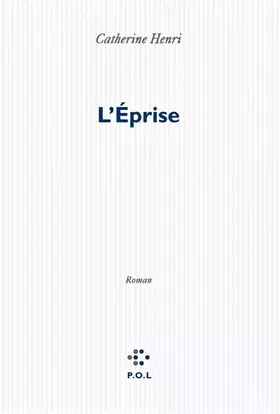 Couverture du produit · L'Éprise
