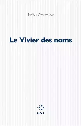 Couverture du produit · Le Vivier des noms