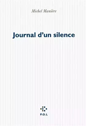 Couverture du produit · Journal d'un silence