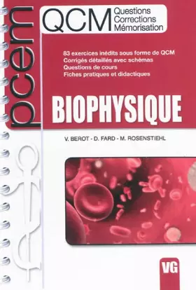 Couverture du produit · Biophysique