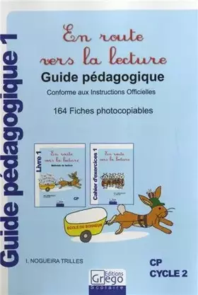 Couverture du produit · En route vers la lecture CP: Guide pédagogique 1