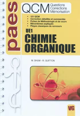 Couverture du produit · QCM UE1 Chimie organique