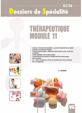 Couverture du produit · Therapeutique module 11