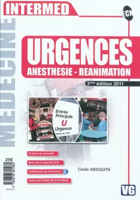 Couverture du produit · Urgences anesthesie-reanimation