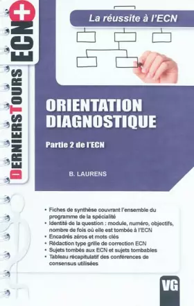 Couverture du produit · Orientation diagnostique : Partie 2 de l'ECN
