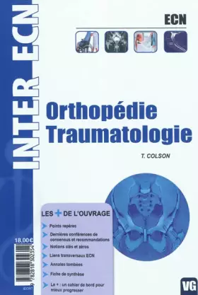 Couverture du produit · Orthopédie Traumatologie