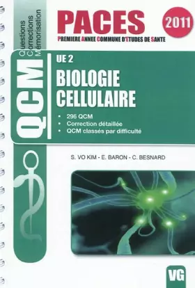 Couverture du produit · Biologie cellulaire : UE2