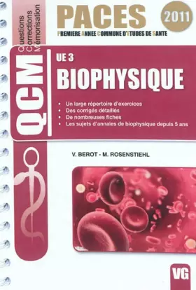 Couverture du produit · Biophysique