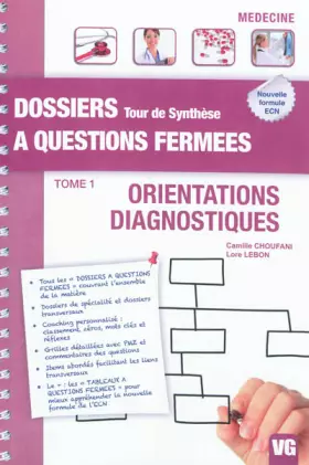 Couverture du produit · Orientations diagnostiques : Tome 1