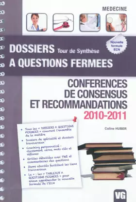 Couverture du produit · Conférences de consensus et recommandations 2010-2011