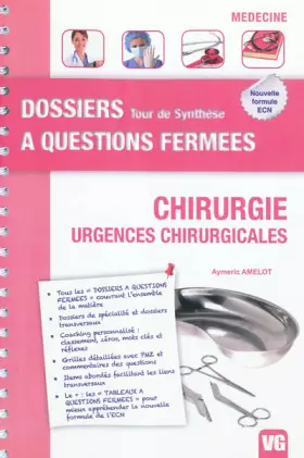 Couverture du produit · Chirurgie : Urgences chirurgicales