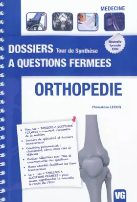 Couverture du produit · Orthopédie