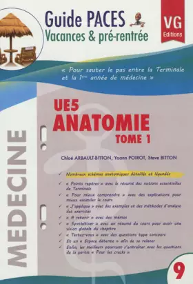 Couverture du produit · UE5 Anatomie: Tome 1