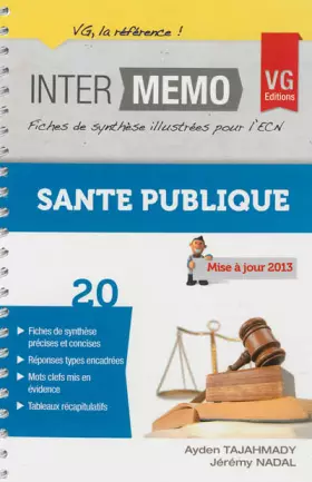 Couverture du produit · Santé publique
