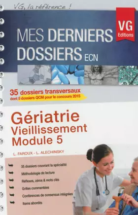 Couverture du produit · Gériatrie vieillissement: Module 5