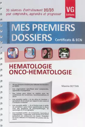 Couverture du produit · Hématologie Onco-Hématologie