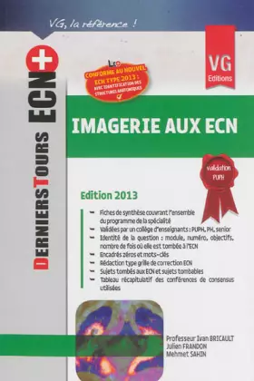 Couverture du produit · Imagerie aux ECN