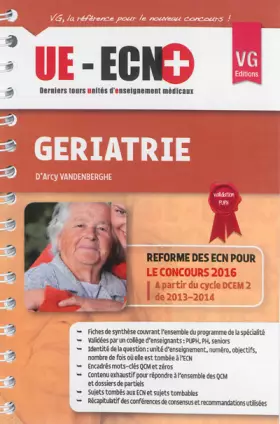 Couverture du produit · Gériatrie