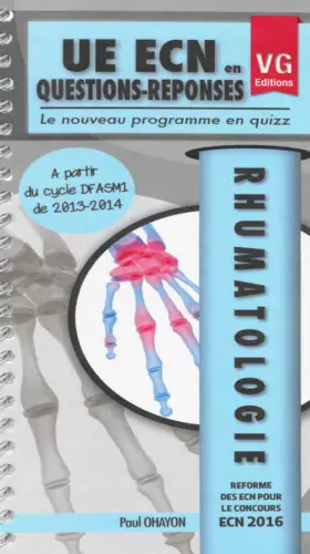 Couverture du produit · Rhumatologie