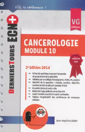 Couverture du produit · Cancérologie module 10