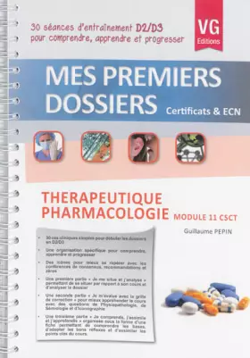 Couverture du produit · Thérapeutique Pharmacologie : Module 11 CSCT