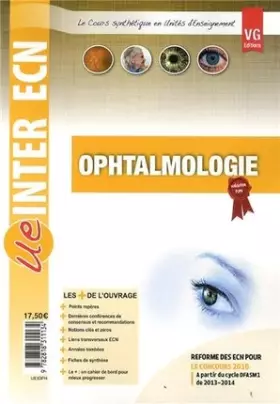 Couverture du produit · Ophtalmologie