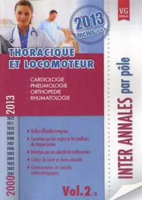 Couverture du produit · Thoracique et locomoteur : 2000-2013