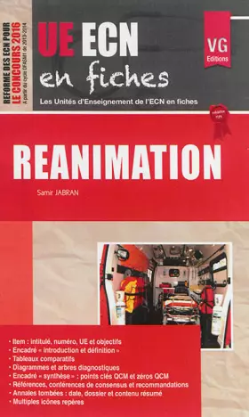 Couverture du produit · Réanimation