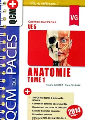Couverture du produit · QCM + anatomie: Tome 1