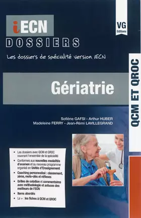 Couverture du produit · Gériatrie