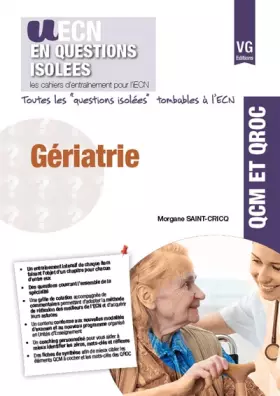Couverture du produit · Gériatrie