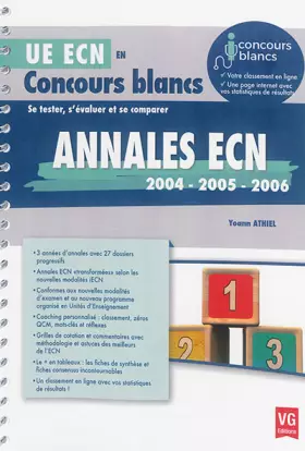 Couverture du produit · Annales ECN 2004-2005-2006