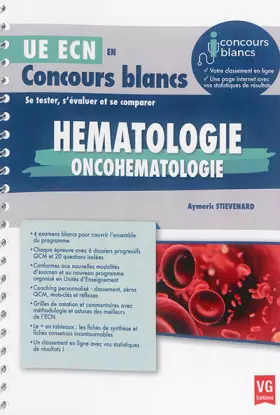 Couverture du produit · Hématologie Oncohématologie