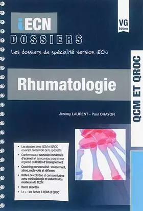 Couverture du produit · Rhumatologie