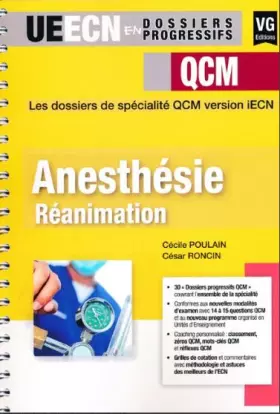 Couverture du produit · Anesthésie-Réanimation