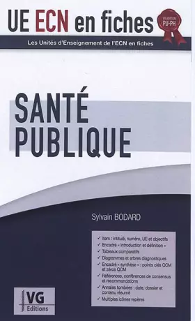 Couverture du produit · Santé publique