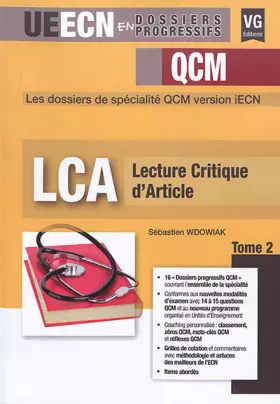 Couverture du produit · Lecture critique d'article: Tome 2