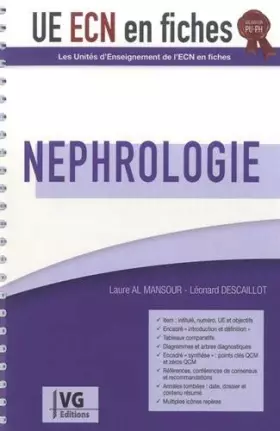 Couverture du produit · Nephrologie