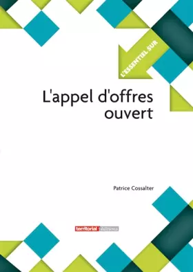 Couverture du produit · L'appel d'offres ouvert