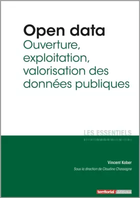 Couverture du produit · Open data: Ouverture, exploitation, valorisation des données publiques