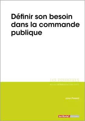 Couverture du produit · Définir son besoin dans la commande publique