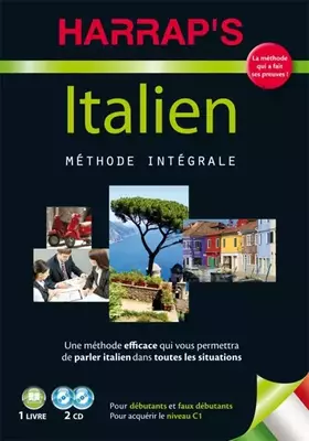 Couverture du produit · Harrap's Méthode Intégrale italien 2CD + livre