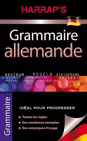 Couverture du produit · Grammaire allemande