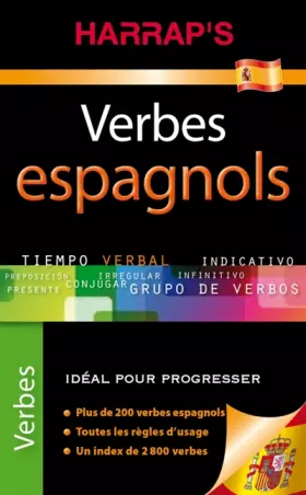 Couverture du produit · Verbes espagnols