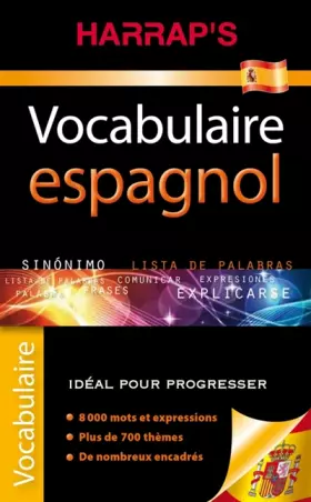Couverture du produit · Vocabulaire espagnol