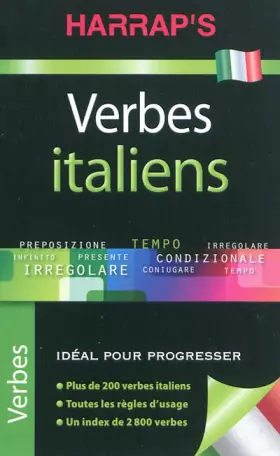 Couverture du produit · Harrap's Verbes italiens