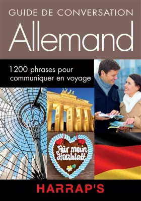 Couverture du produit · Harrap's guide conversation Allemand