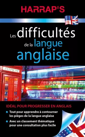 Couverture du produit · Harrap's Difficultés de la langue anglaise