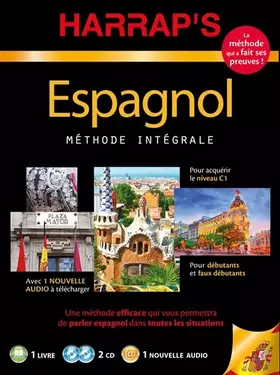 Couverture du produit · Harrap's Méthode Intégrale espagnol 2CD+livre