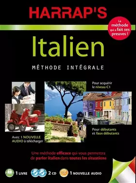 Couverture du produit · Harrap's Méthode Intégrale italien 2CD + livre